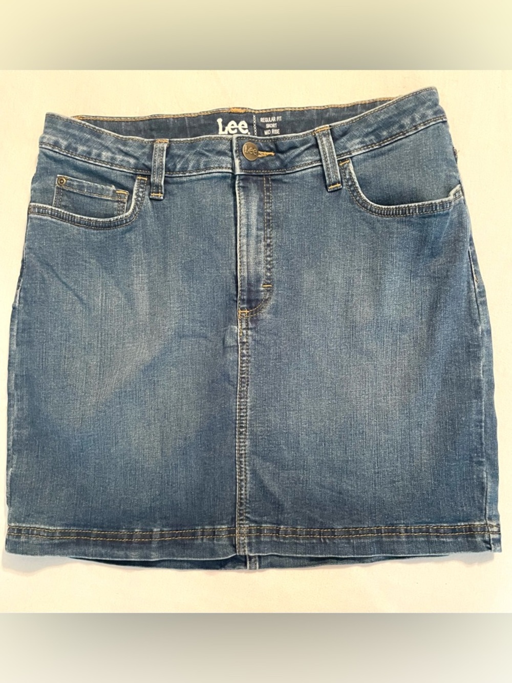 Lee Women's Blue Denim Skirt